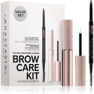 Anastasia Beverly Hills Brow Care Kit kit pentru sprâncene culoare Dark Brown-ro