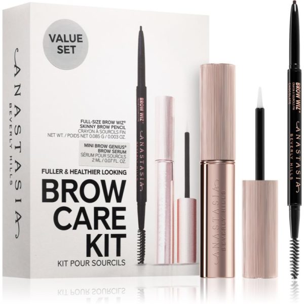 Anastasia Beverly Hills Brow Care Kit kit pentru sprâncene culoare Dark Brown-ro