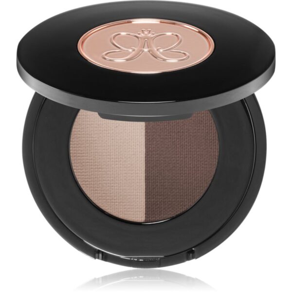 Anastasia Beverly Hills Brow Powder Duo pudră pentru sprâncene culoare Dark Brown 2x0