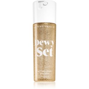 Anastasia Beverly Hills Dewy Set Setting Spray stralucire intensa faciale cu parfum Coconut & Vanilla 100 ml-ro