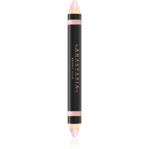 Anastasia Beverly Hills Highlighting Duo Pencil creion iluminator pentru sprâncene culoare Matte Camille/Sand Shimmer 4