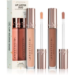 Anastasia Beverly Hills Lip Luster Duo set cu luciu de buze culoare Guava & Deep Taupe-Țena
