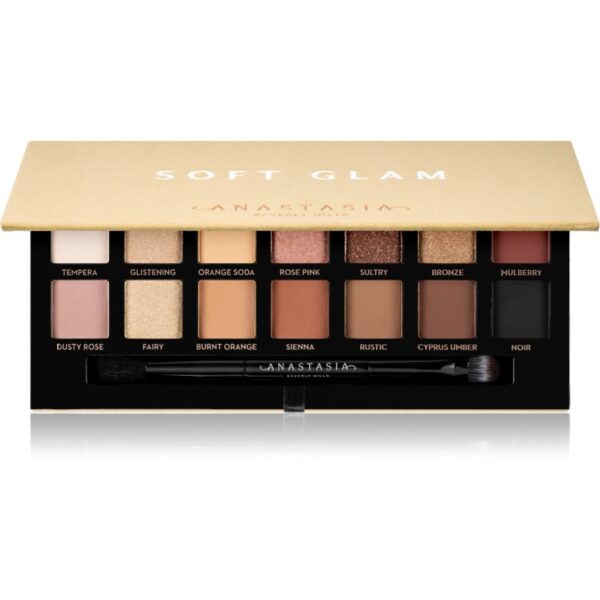 Anastasia Beverly Hills Palette Soft Glam paleta farduri de ochi 14x0