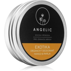 Angelic Organic deodorant "Exotica" Mango & Papaya deodorant crema calitate BIO 50 ml-Țena