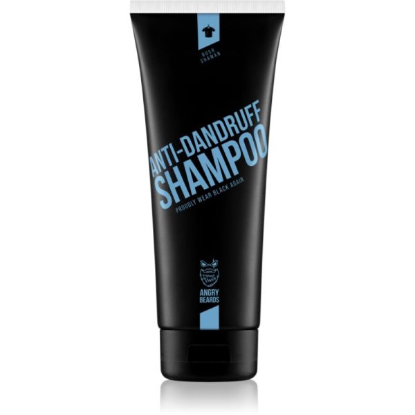 Angry Beards Bush Shaman Anti-Dandruff Shampoo șampon anti matreata pentru bărbați 230 ml-Țena