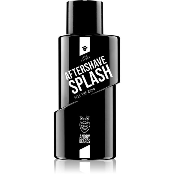 Angry Beards Jack Saloon Aftershave Splash after shave 100 ml-ro