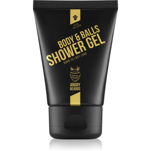 Angry Beards Jack Saloon Shower Gel gel de dus hidratant pentru bărbați 50 ml-ro