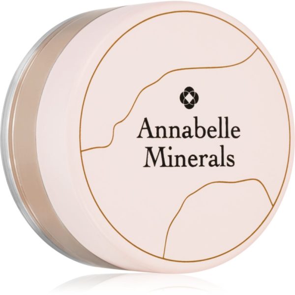 Annabelle Minerals Matte Mineral Foundation pudra pentru make up cu minerale pentru un aspect mat culoare Natural Fair 4 g-ro