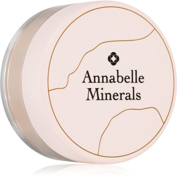 Annabelle Minerals Matte Mineral Foundation pudra pentru make up cu minerale pentru un aspect mat culoare Natural Fairest 4 g-ro