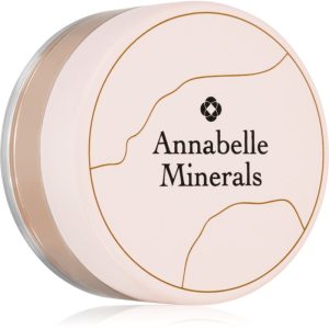 Annabelle Minerals Matte Mineral Foundation pudra pentru make up cu minerale pentru un aspect mat culoare Natural Light 4 g-ro