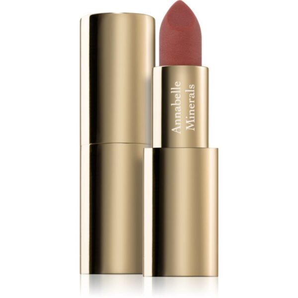 Annabelle Minerals Sheer Lipstick ruj lucios hidratant culoare Strawberry 3