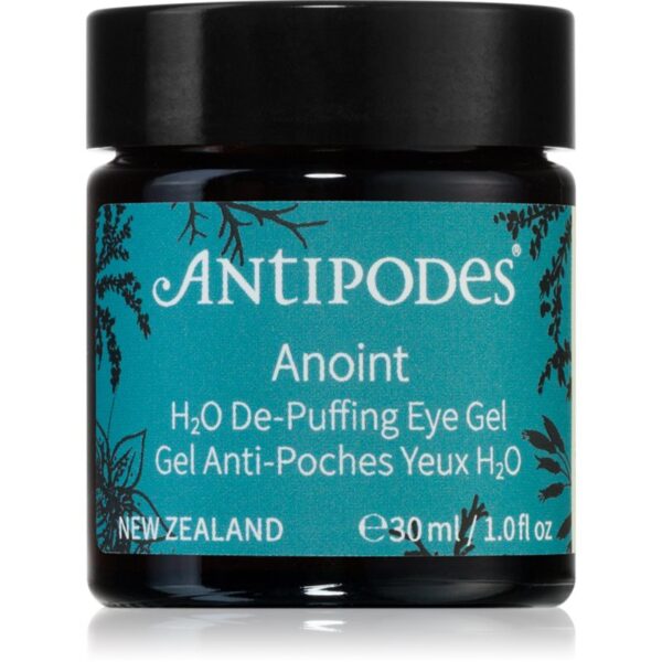 Antipodes Anoint H2O De-Puffing Eye Gel gel de ochi hidratant împotriva umflăturilor 30 ml-ro