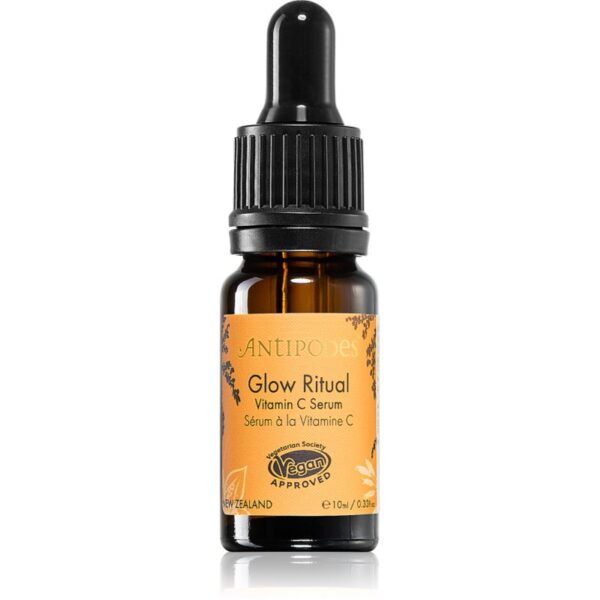 Antipodes Glow Vitamin C ser cu efect iluminator impotriva primelor semne de imbatranire ale pielii 10 ml-ro
