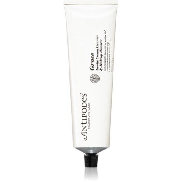 Antipodes Grace Gentle Cream Cleanser & Makeup Remover cremă demachiantă și purificatoare 120 ml-Țena