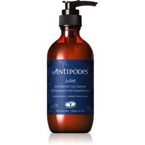 Antipodes Juliet Anti-Blemish Gel Cleanser gel de curățare impotriva imperfectiunilor pielii 200 ml-Țena