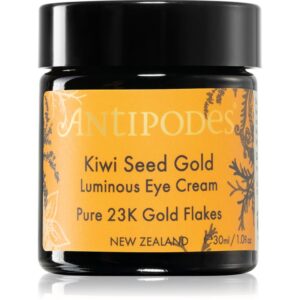 Antipodes Kiwi Seed Gold Luminous Eye Cream crema de ochi iluminatoare cu aur 30 ml-Țena