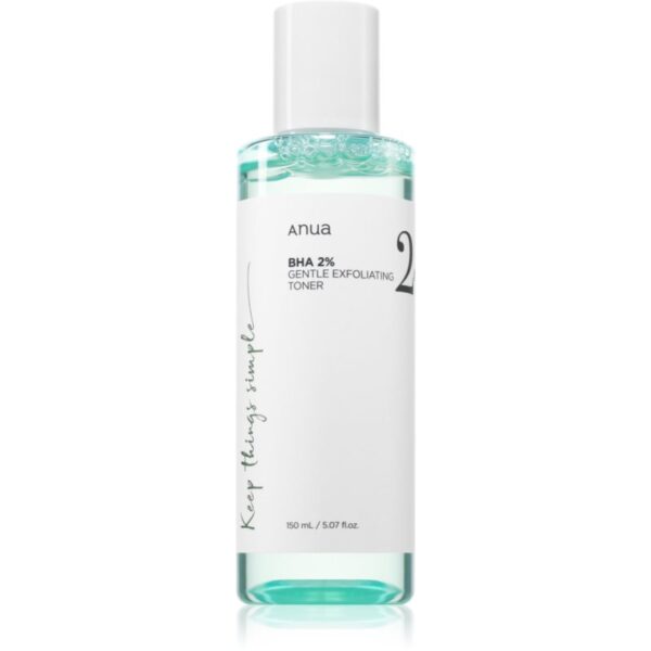Anua BHA 2% Gentle Exfoliating Toner tonic exfoliant delicat pentru ten acneic 150 ml-ro