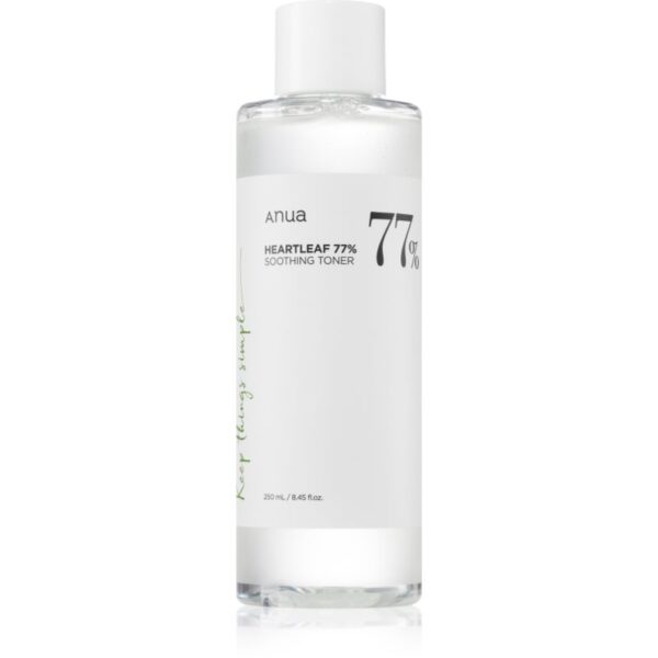 Anua Heartleaf 77% Soothing Toner tonic de curatare si calmant reface bariera protectoare a pielii 250 ml-ro