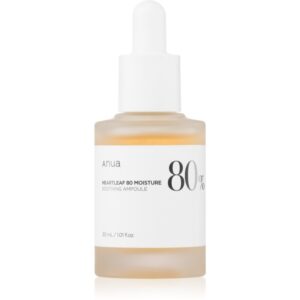 Anua Heartleaf 80% Moisture Ampoule Fiole pentru regenerarea intensă a pielii cu efect calmant 30 ml-ro
