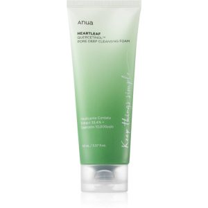 Anua Heartleaf Quercetinol Pore Deep Cleansing Foam Spuma curatare intensa. pentru ten gras și mixt 150 ml-ro