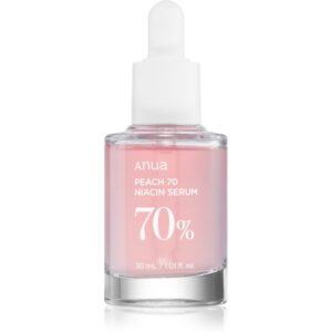 Anua Peach 70% Niacin Serum ser hidratant pentru stralucire pentru pori dilatati si riduri 30 ml-ro