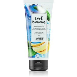 Anwen Cool Bananas mască colorantă pentru par saten spre inchis 200 ml-Țena
