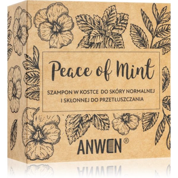Anwen Peace of Mint șampon solid in alu can 75 g-ro