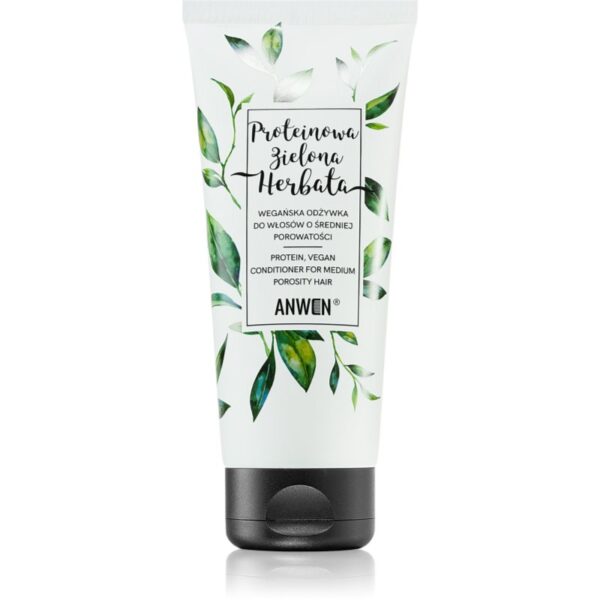 Anwen Protein Green Tea balsam de păr Medium Porosity 200 ml-Țena