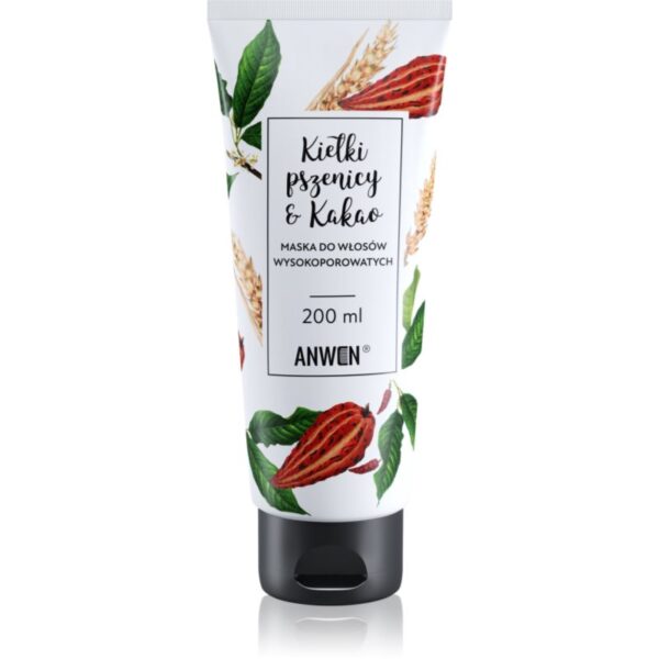 Anwen Wheat & Cocoa Masca de par High Porosity 200 ml-Țena