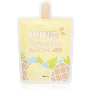 A’pieu Icing Sweet Bar Mask Pineapple masca de celule cu efect reimprospator 21 g-ro