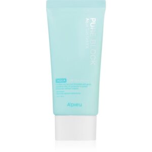 A’pieu Pure Block gel de protectie cremoasa SPF 50+ 50 ml-Țena