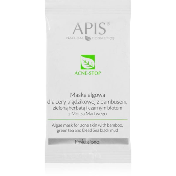 Apis Natural Cosmetics Acne-Stop Professional mască de curățare și catifelare pentru tenul gras