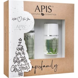 Apis Natural Cosmetics Cannabis Home Care set cadou faciale 2 buc-ro
