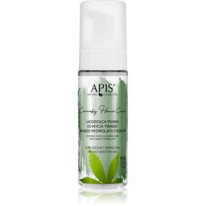 Apis Natural Cosmetics Cannabis Home Care spuma de curatat pentru piele uscata spre sensibila 150 ml-ro