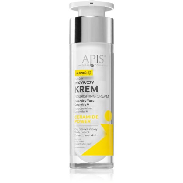Apis Natural Cosmetics Ceramide Power crema de zi cu efect de refacere cu ceramide 50 ml-Țena