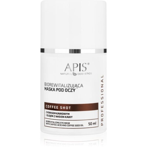 Apis Natural Cosmetics Coffee Shot masca pentru ochi cu efect revitalizant 50 ml-ro