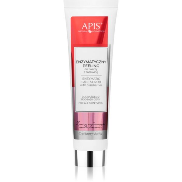 Apis Natural Cosmetics Cranberry Vitality exfoliere enzimatica blanda 100 ml-ro