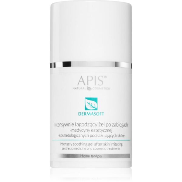 Apis Natural Cosmetics Dermasoft Home TerApis gel calmant pentru piele sensibila si iritabila 50 ml-ro
