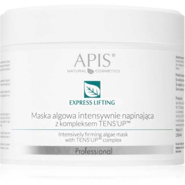 Apis Natural Cosmetics Express Lifting TENS UP™ complex mască hrănitoare și tonifiantă pentru ten matur 100 g-Țena