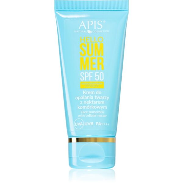 Apis Natural Cosmetics Hello Summer crema de soare pentru fata SPF 50 50 ml-ro