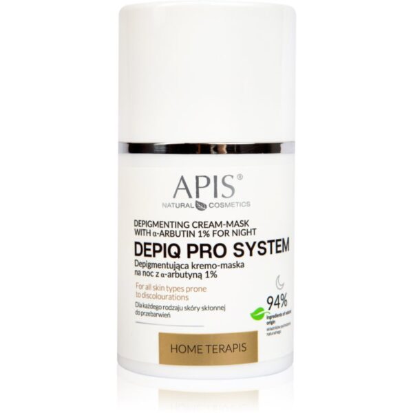 Apis Natural Cosmetics Home TerApis cremă-mască de noapte regeneratoare pentru piele cu hiperpigmentare 50 ml-ro