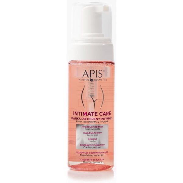 Apis Natural Cosmetics Intimate Care demachiant spumant delicat pentru igiena intima 150 ml-ro