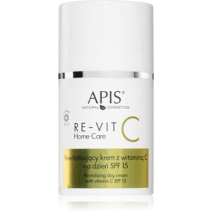 Apis Natural Cosmetics Re-Vit C Home Care crema hidratanta usoara SPF 15 50 ml-Țena
