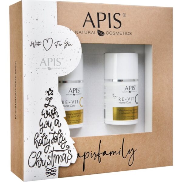 Apis Natural Cosmetics Re-Vit C Home Care set cadou cu vitamina C-ro