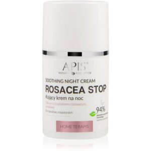 Apis Natural Cosmetics Rosacea-Stop crema de noapte cu efect calmant pentru piele sensibila cu tendinte de inrosire 50 ml-ro