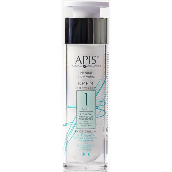 Apis Natural Cosmetics Slow Aging Step 1 cremă hidratantă pentru primele riduri 50 ml-ro