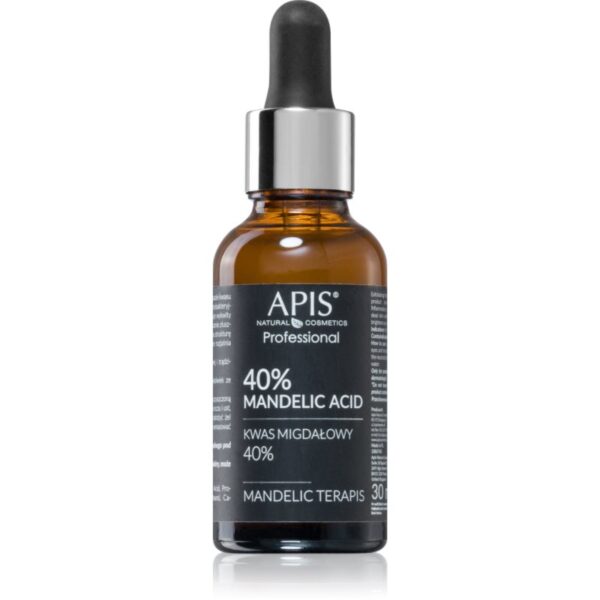 Apis Natural Cosmetics TerApis 40% Mandelic Acid ser exfoliant de netezire impotriva imperfectiunilor pielii 30 ml-ro