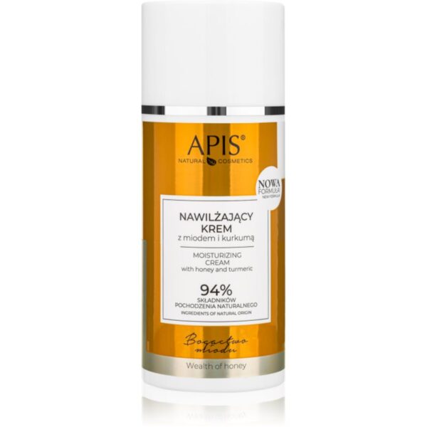 Apis Natural Cosmetics Wealth Of Honey cremă hidratantă pentru ten uscat și sensibil 100 ml-Țena