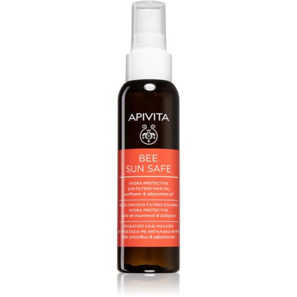 Apivita Bee Sun Safe Hair Oil ulei hidratant pentru par expus la soare 100 ml-ro