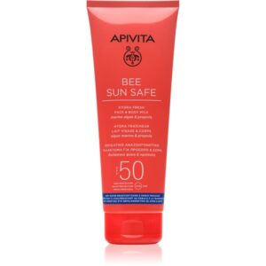 Apivita Bee Sun Safe Hydra Fresh Milk SPF50 lotiune solara pentru fata si corp SPF 50 200 ml-ro